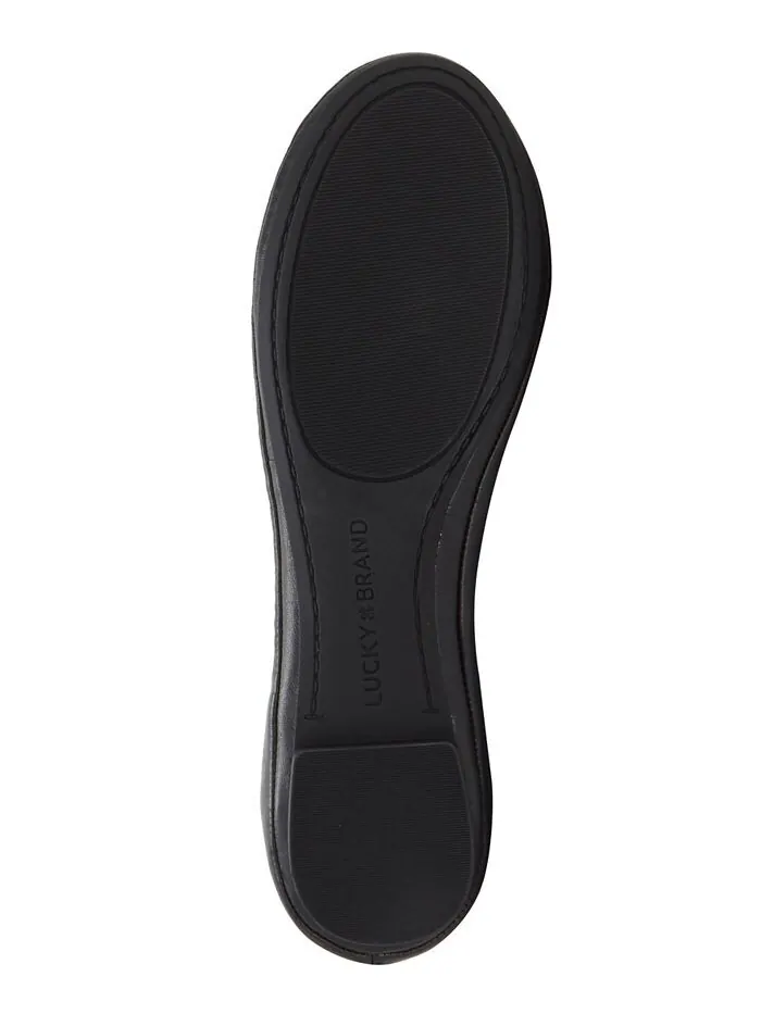 Женские балетки Emmie Lucky Brand — изображение 5 из 6, черный