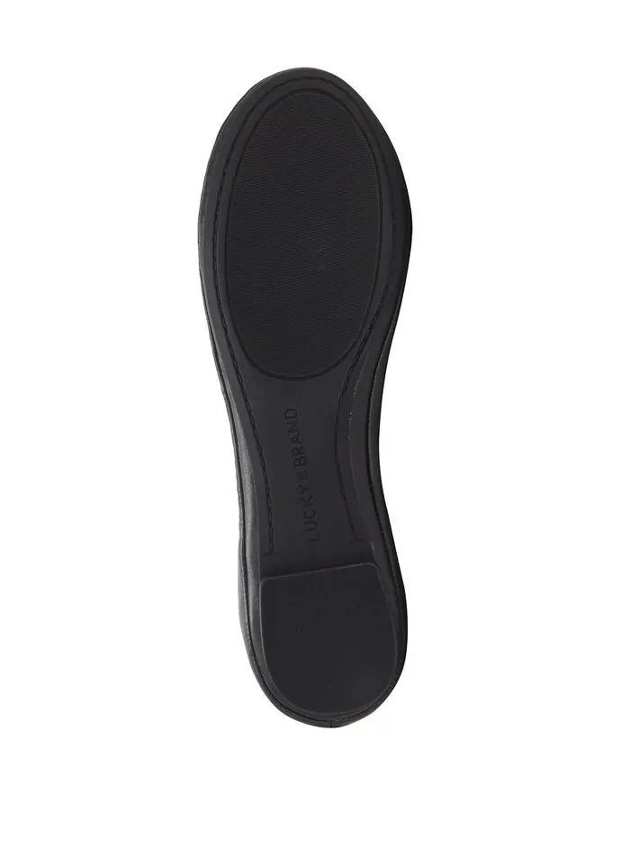 Женские балетки Emmie Lucky Brand — изображение 6 из 6, черный