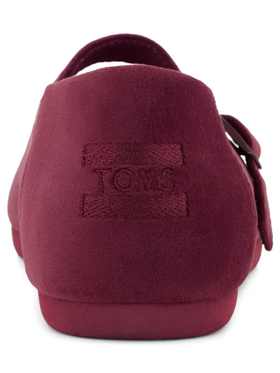 Женские эспадрильи Alpargata Mary Jane с пряжкой, на плоской подошве TOMS — 3