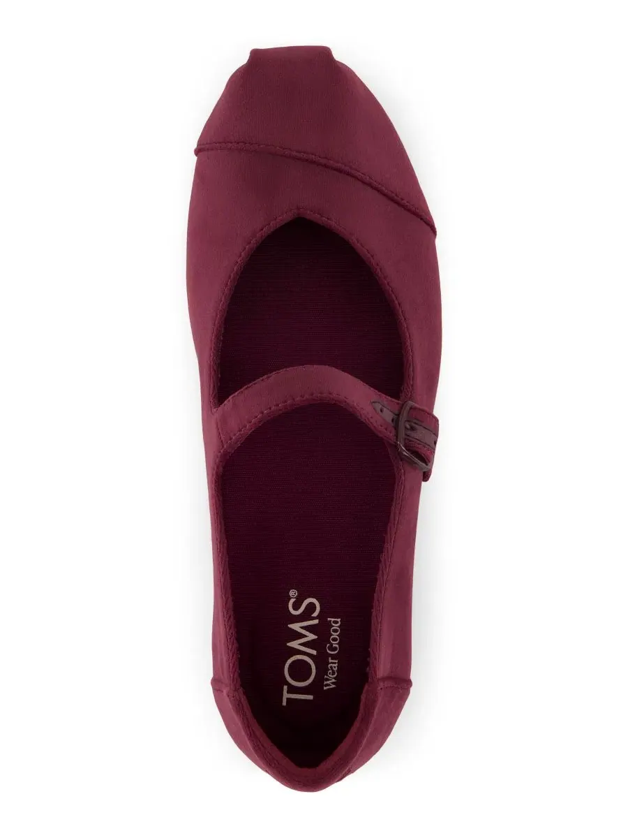 Женские эспадрильи Alpargata Mary Jane с пряжкой, на плоской подошве TOMS — 4