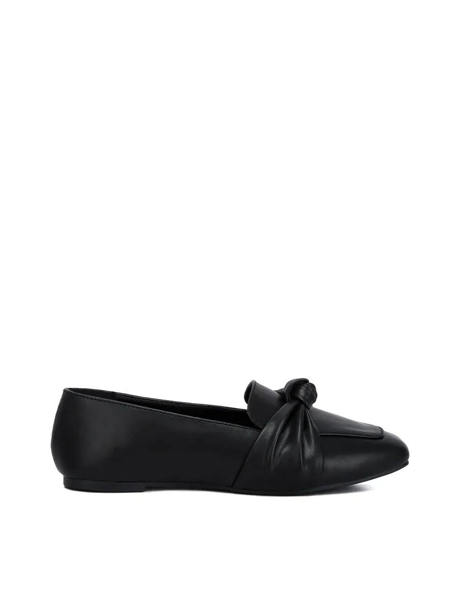 Лоферы женские с узлом из искусственной кожи, модель Denali London Rag — изображение 2 из 6, бежевый/хаки