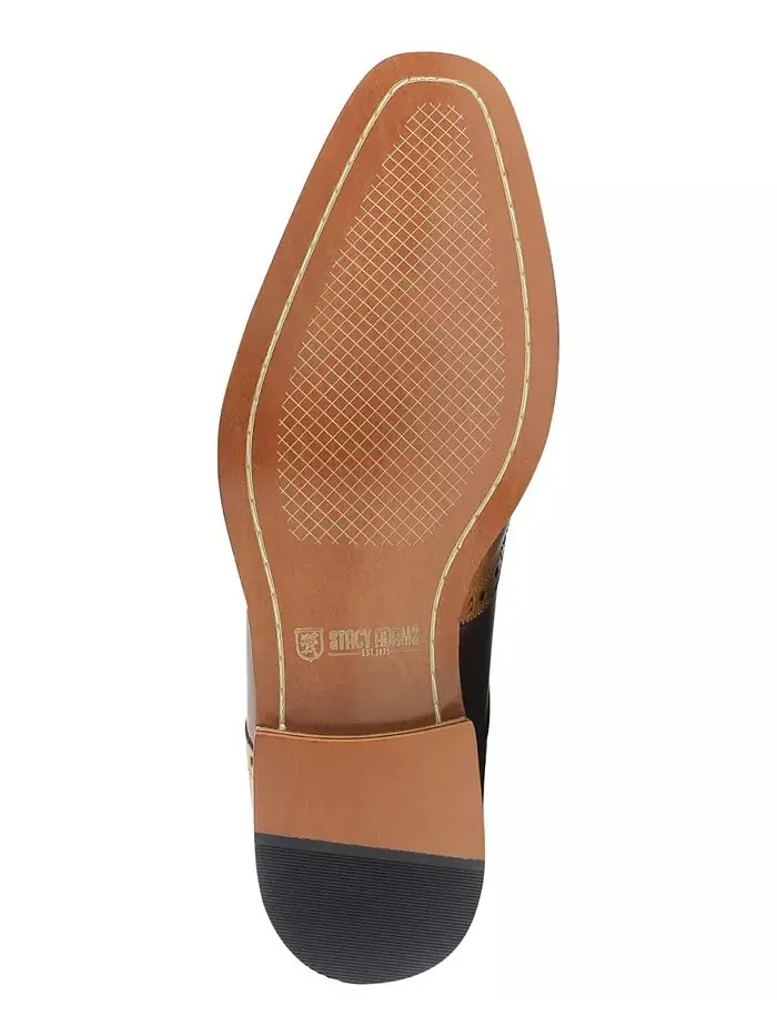 Мужские оксфорды Tinsley Wingtip Stacy Adams — изображение 3 из 5, бежевый/коричневый