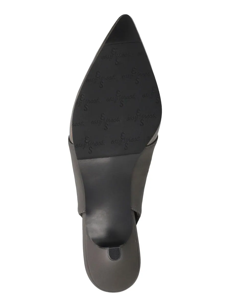 Женские яркие туфли-лодочки с открытой пяткой Easy Street, Pewter Lamy — изображение 5 из 7