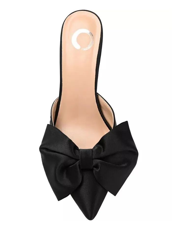 Женские туфли на каблуках Tiarra Bow Journee Collection — изображение 4 из 8, черный