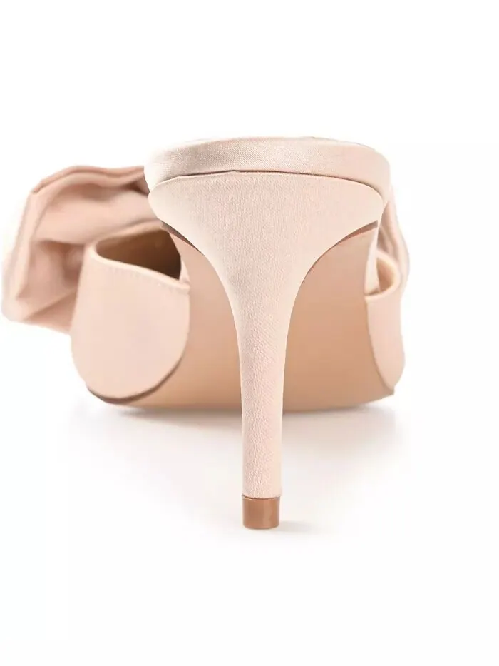 Женские туфли на каблуках Tiarra Bow Journee Collection — изображение 3 из 8, белый