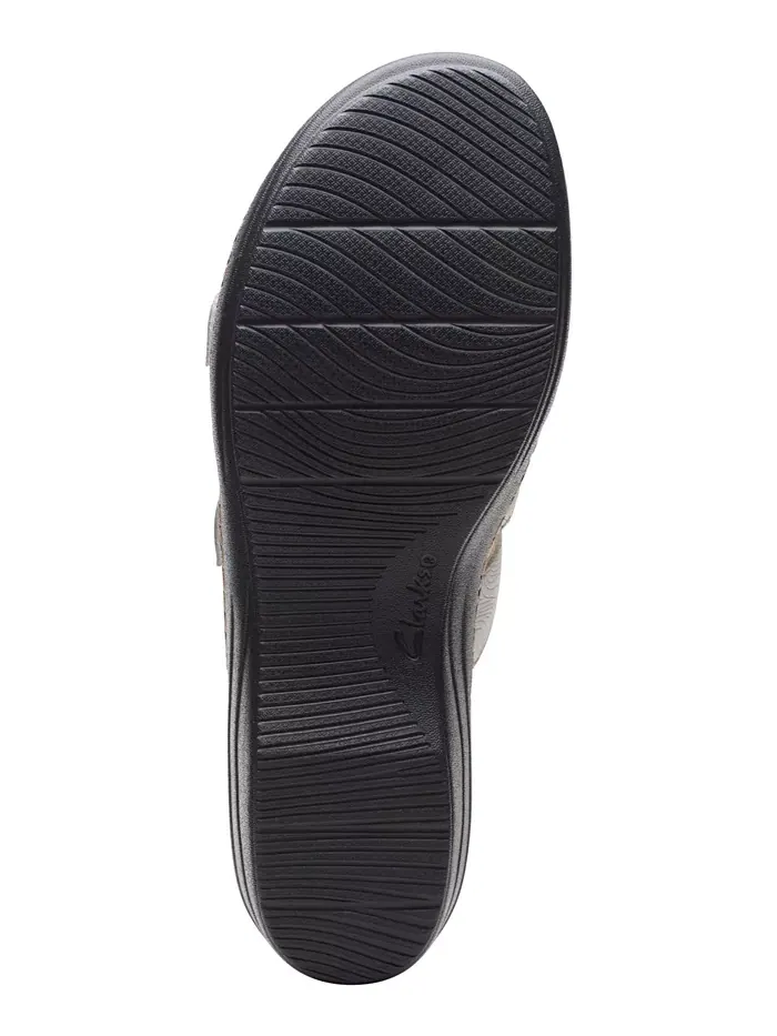 Сандалии женские Clarks Merliah Karli на плоской подошве без застежки — изображение 5 из 7, белый