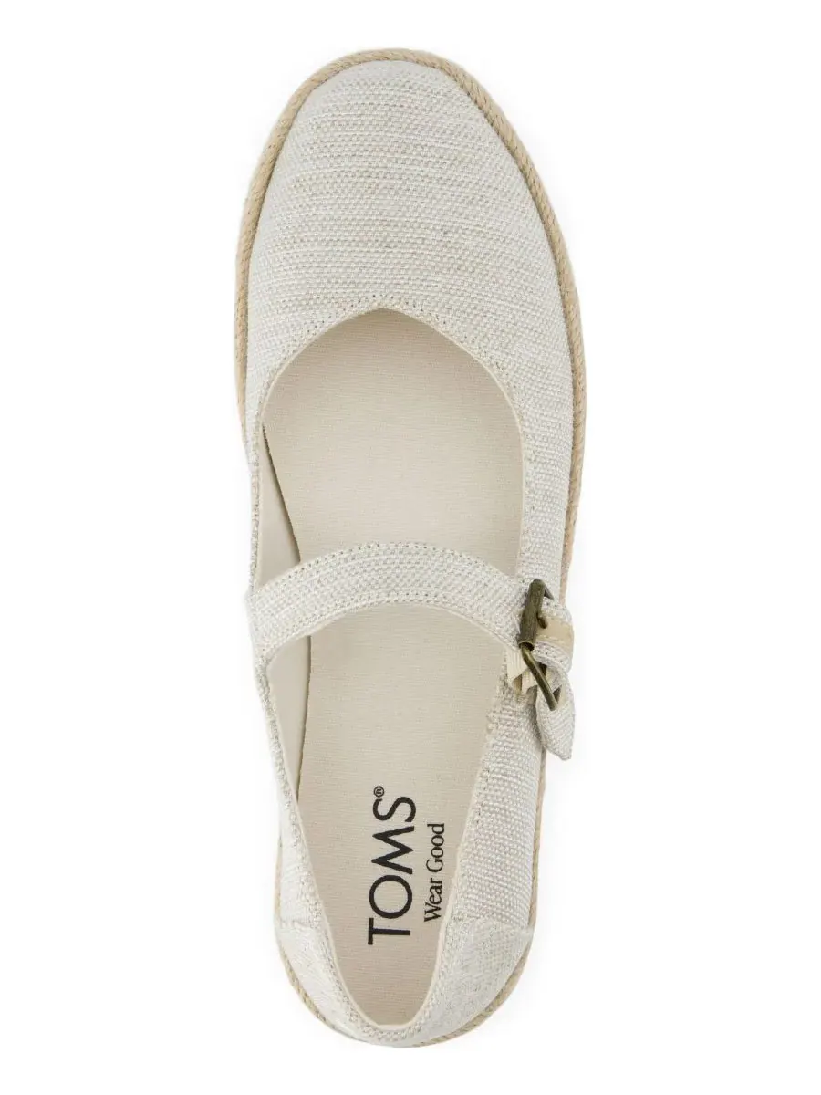 Женские эспадрильи Carolina Mary Jane Flats TOMS, Natural Yarn Dye — изображение 4 из 5