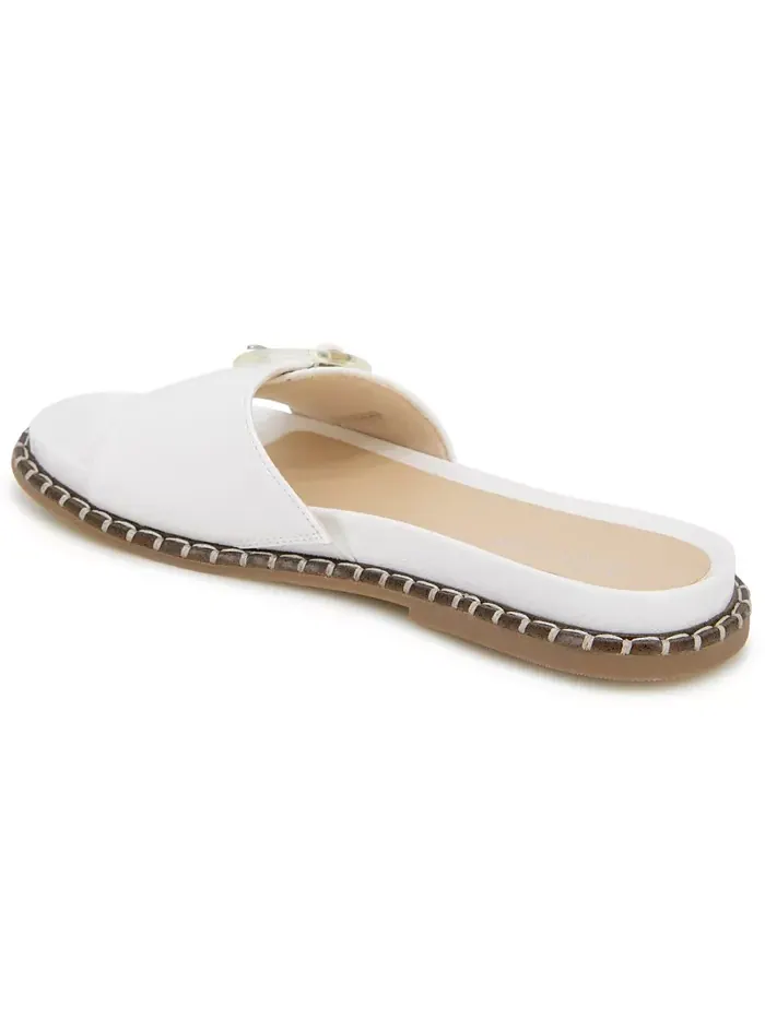 Женские сандалии на плоской подошве Syrena с круглым носом Kenneth Cole Reaction — изображение 6 из 8, экру