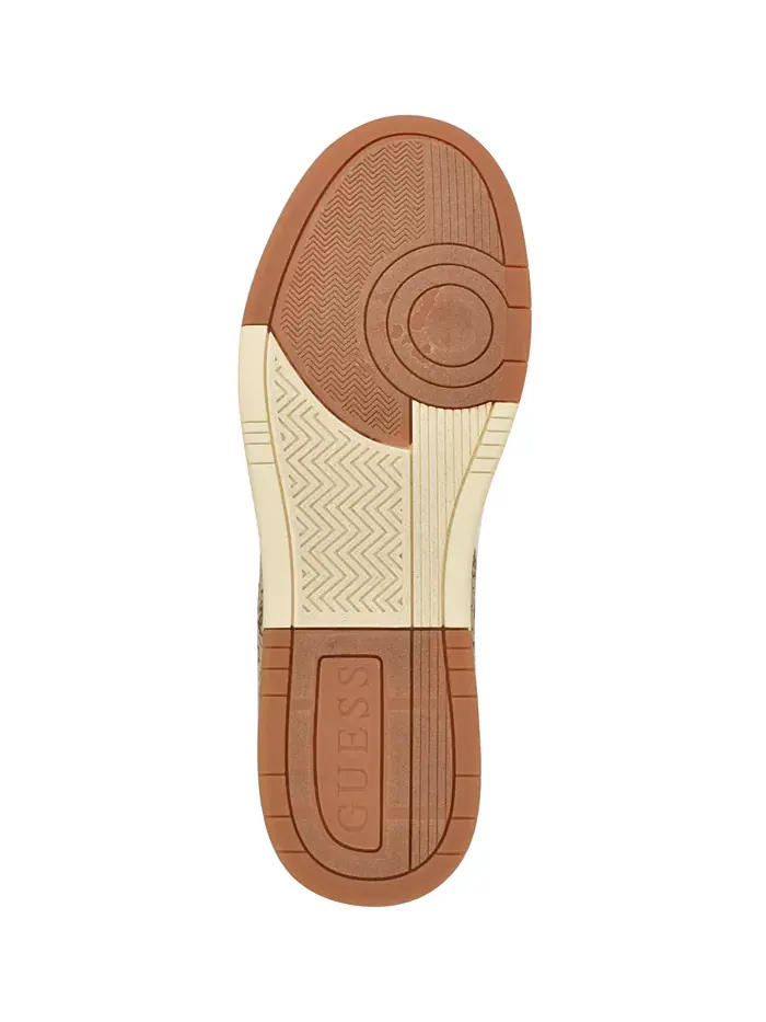 Мужские модные кроссовки Tryon на шнурках GUESS — изображение 4 из 5, тауп