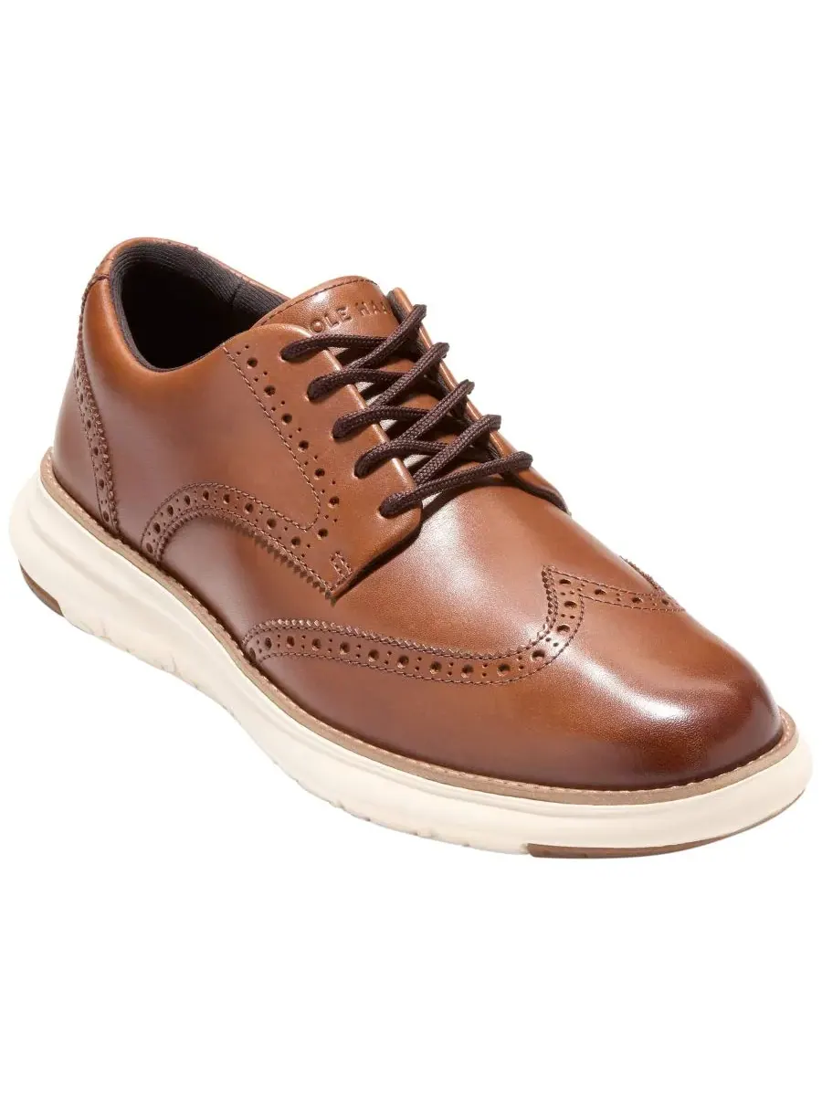 Мужские оксфордские туфли Grand Remix Wing на шнуровке Cole Haan