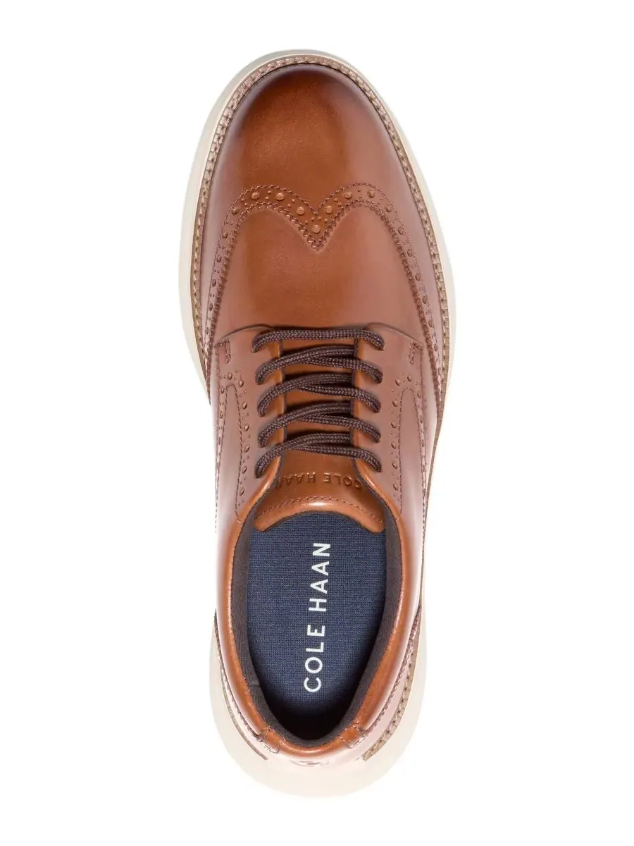 Мужские оксфордские туфли Grand Remix Wing на шнуровке Cole Haan — изображение 3 из 9, бежевый