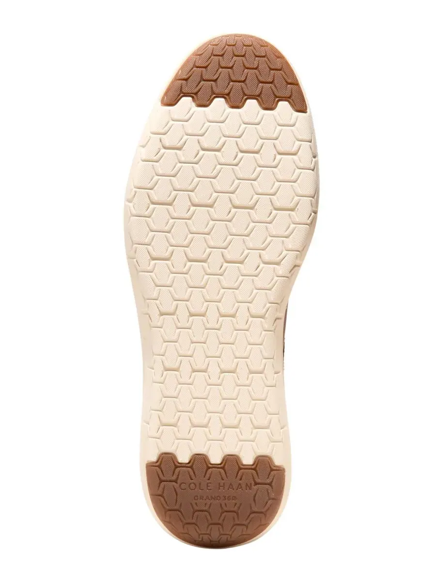 Мужские оксфордские туфли Grand Remix Wing на шнуровке Cole Haan — изображение 4 из 9, бежевый