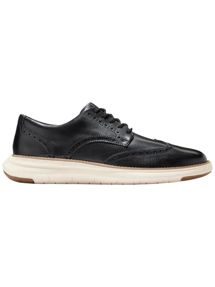 Мужские оксфордские туфли Grand Remix Wing на шнуровке Cole Haan — изображение 2 из 9, черный