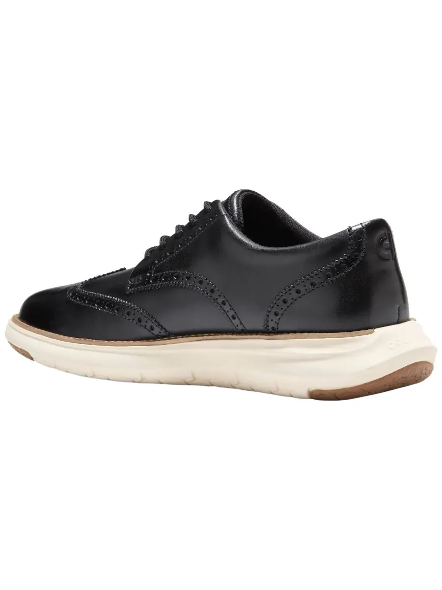Мужские оксфордские туфли Grand Remix Wing на шнуровке Cole Haan — изображение 6 из 9, черный