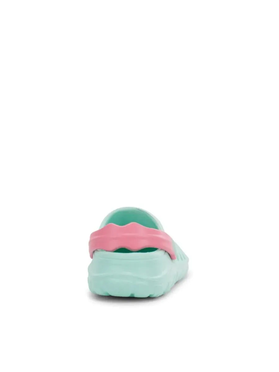 Little Girls Easy Butterfly Clog Western Chief — изображение 3 из 3, голубой