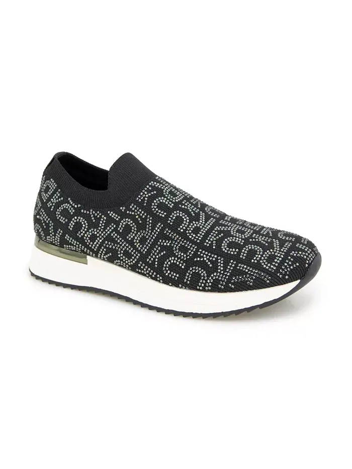 Женские кроссовки Cameron Jewel Jogger с округлым мысом Kenneth Cole Reaction — изображение 1 из 9, черный