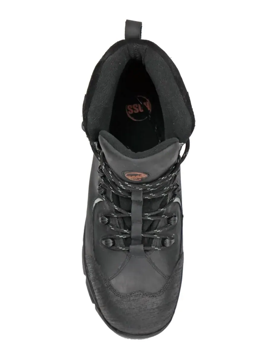 Мужские водонепроницаемые рабочие ботинки HOSS Ridge с композитным носком Hoss Boot Company — изображение 6 из 6, черный