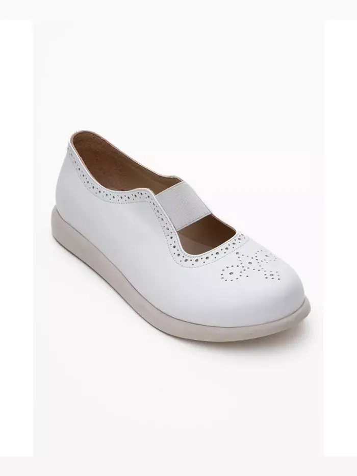Кожаные эластичные балетки CHELLE (женские) Forever & Always Shoes