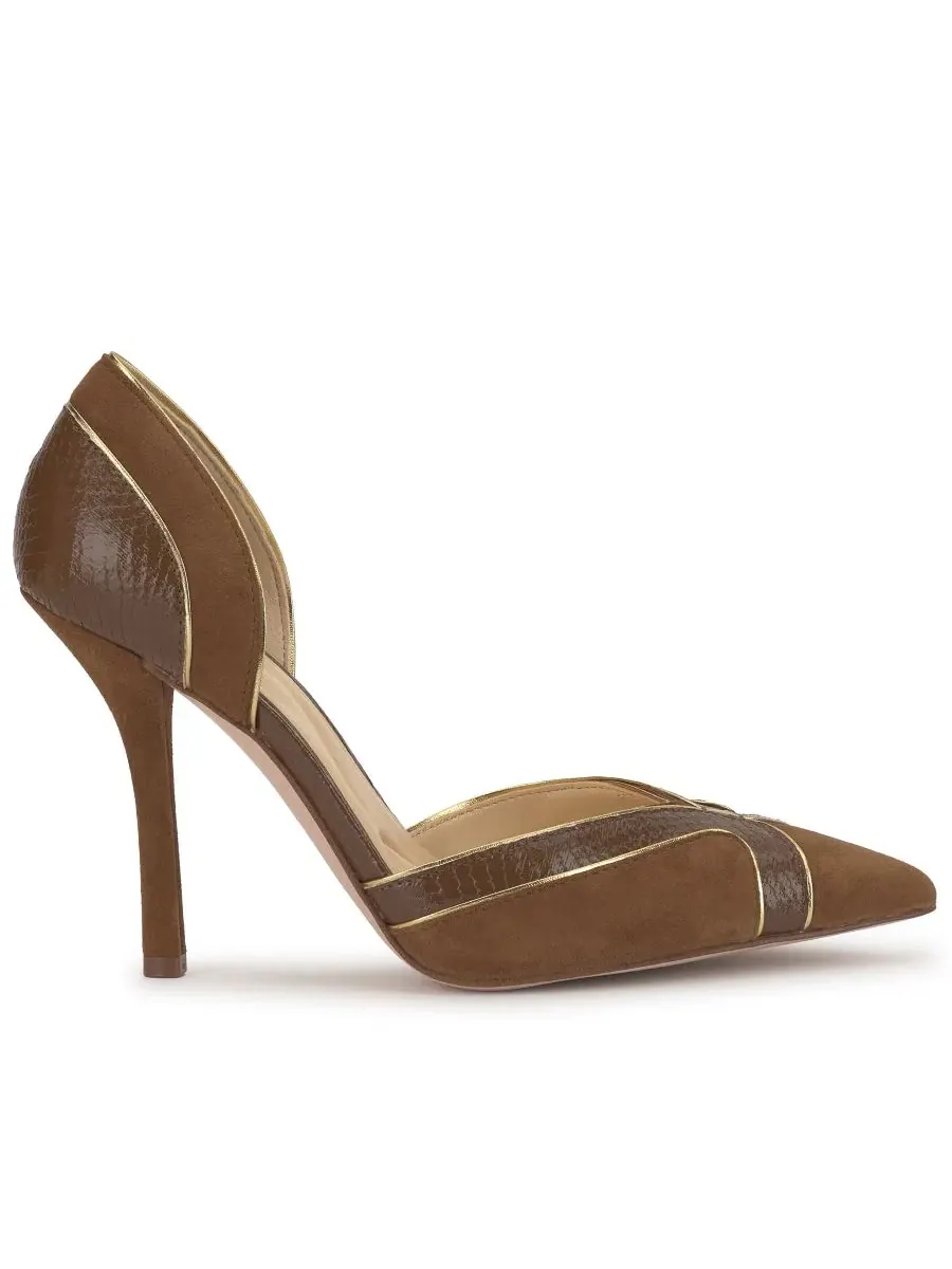 Туфли-лодочки на каблуке с острым носком Vuley Jessica Simpson — изображение 2 из 5