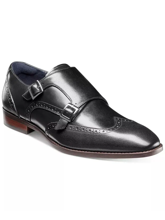 Мужские туфли Karson Wingtip Double-Monk Strap Stacy Adams