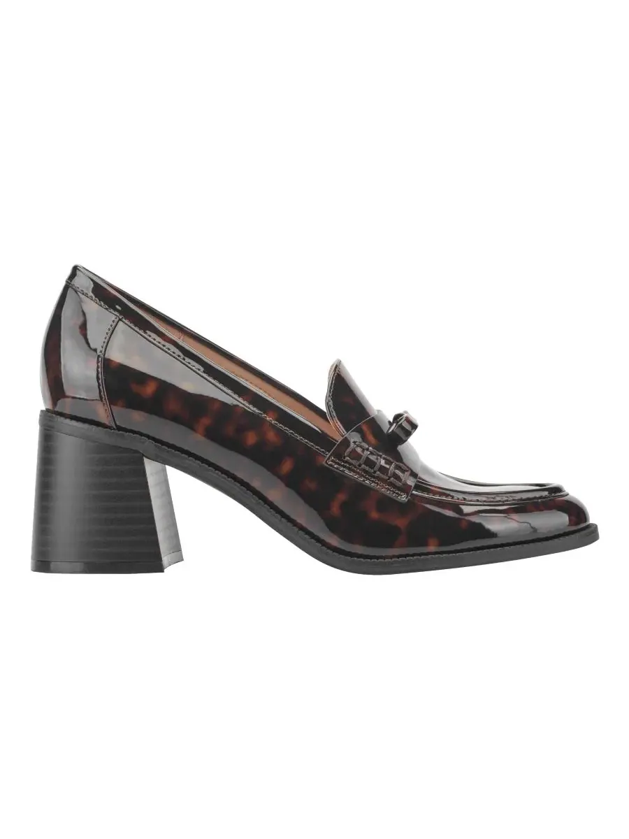 Туфли-лодочки Kaynei Bow Block Heel Bandolino, Natural Tortoise Patent — изображение 2 из 5