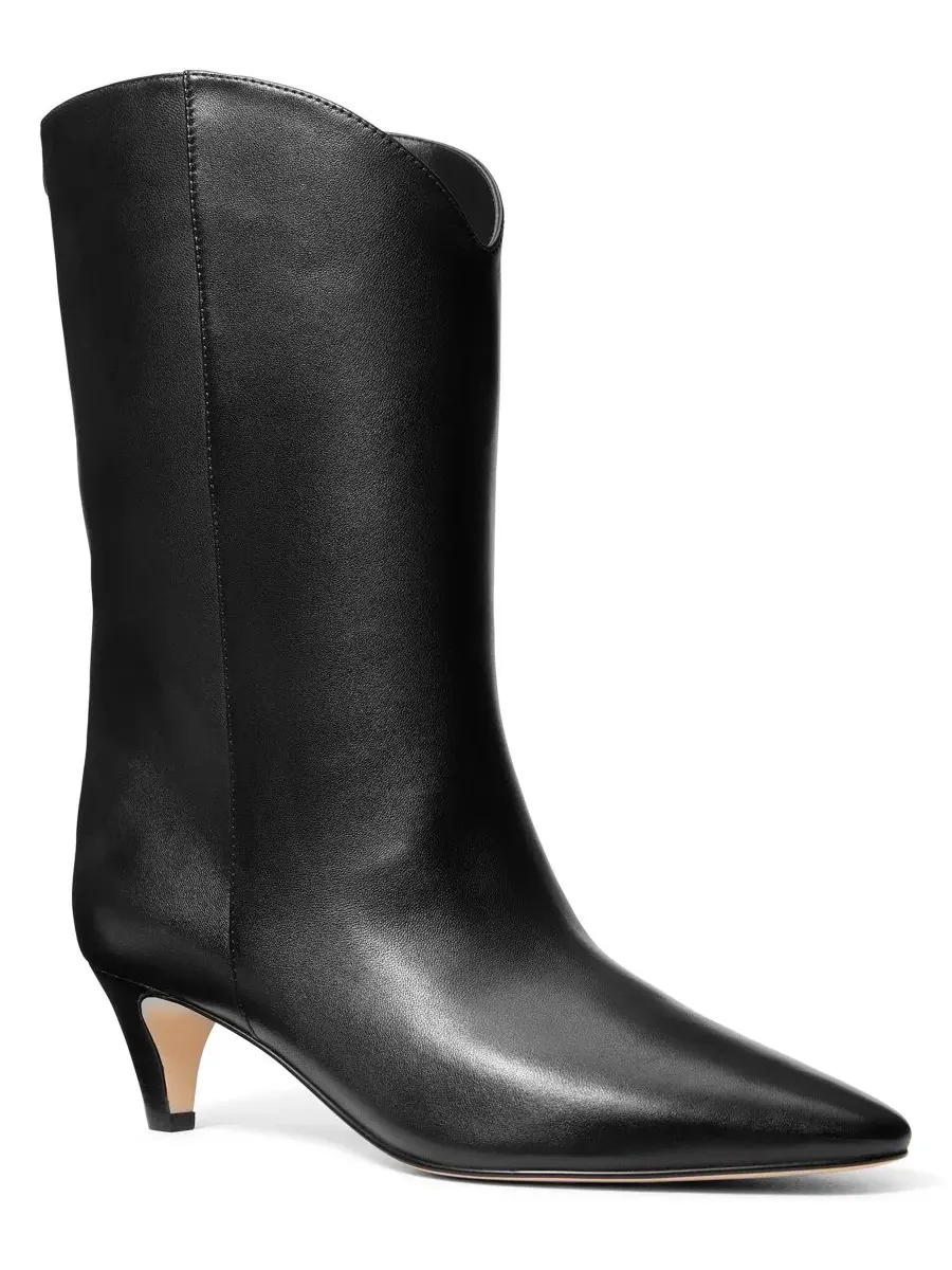 Ботинки на каблуке Daniela MICHAEL Michael Kors — изображение 1 из 5, черный