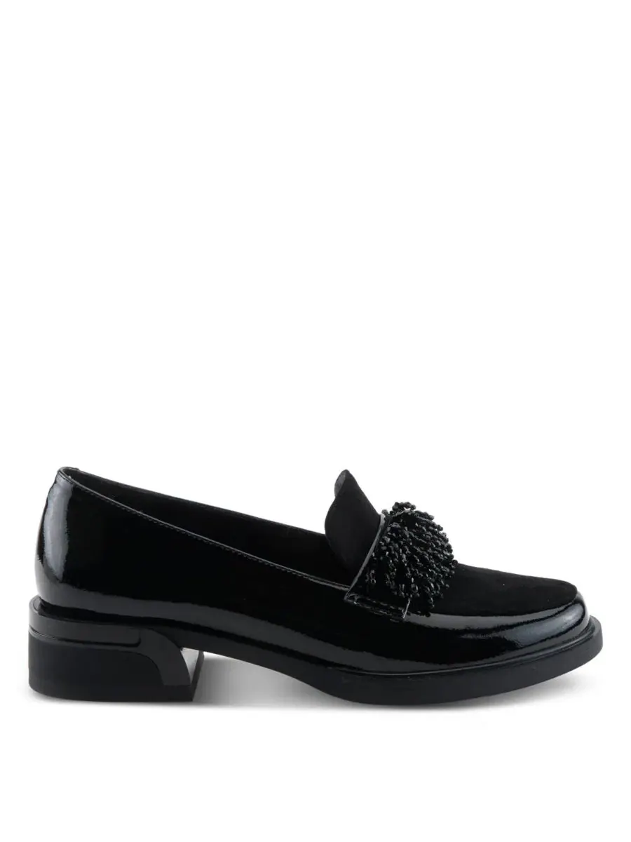 Туфли-лодочки для женщин, с patent leather верхом Azura — изображение 3 из 6, черный