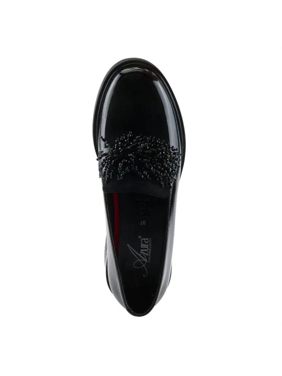 Туфли-лодочки для женщин, с patent leather верхом Azura — изображение 6 из 6, черный