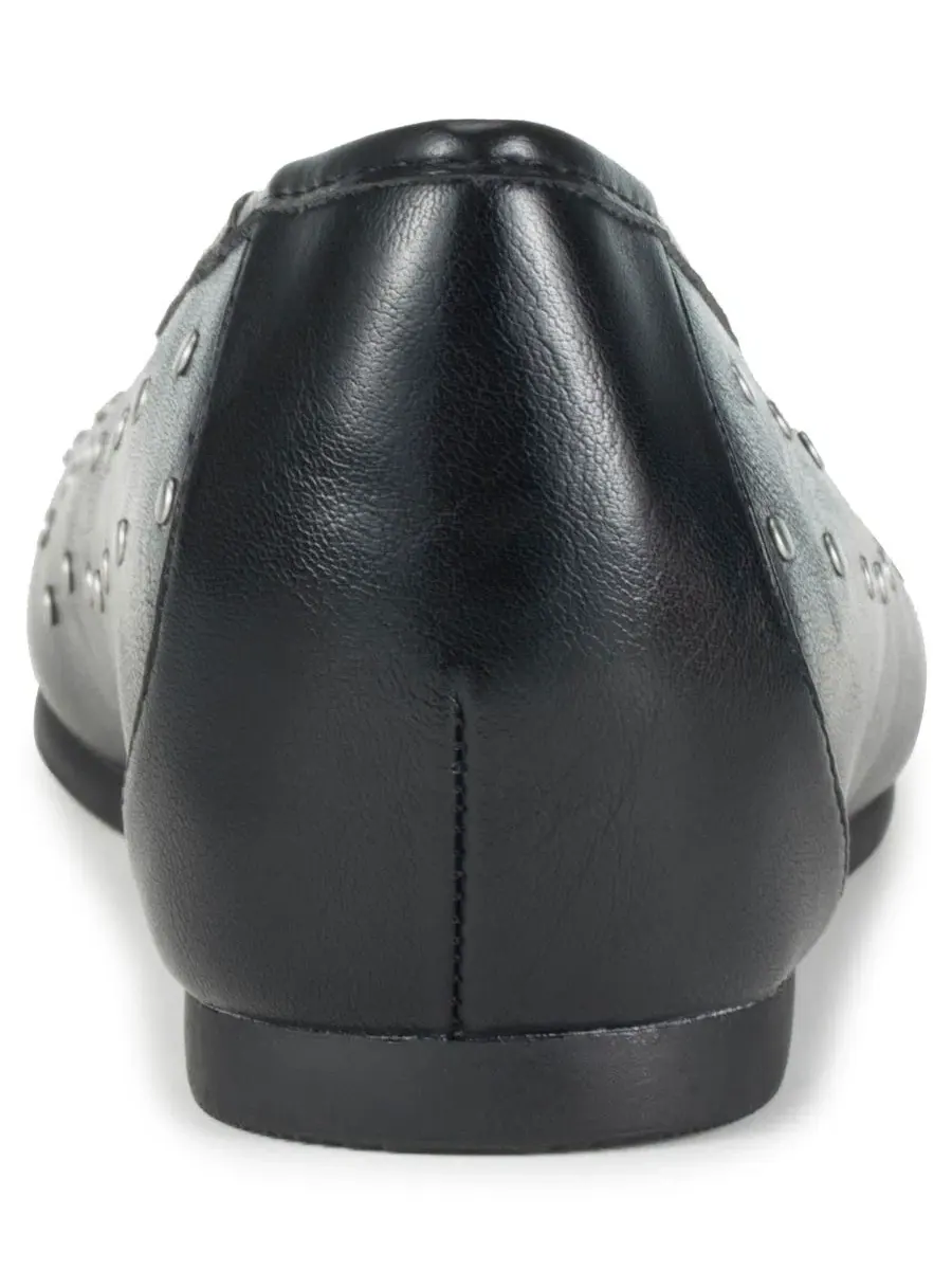 Балетки Ryalie Studded Slip-On Flats Baretraps — изображение 3 из 5, черный