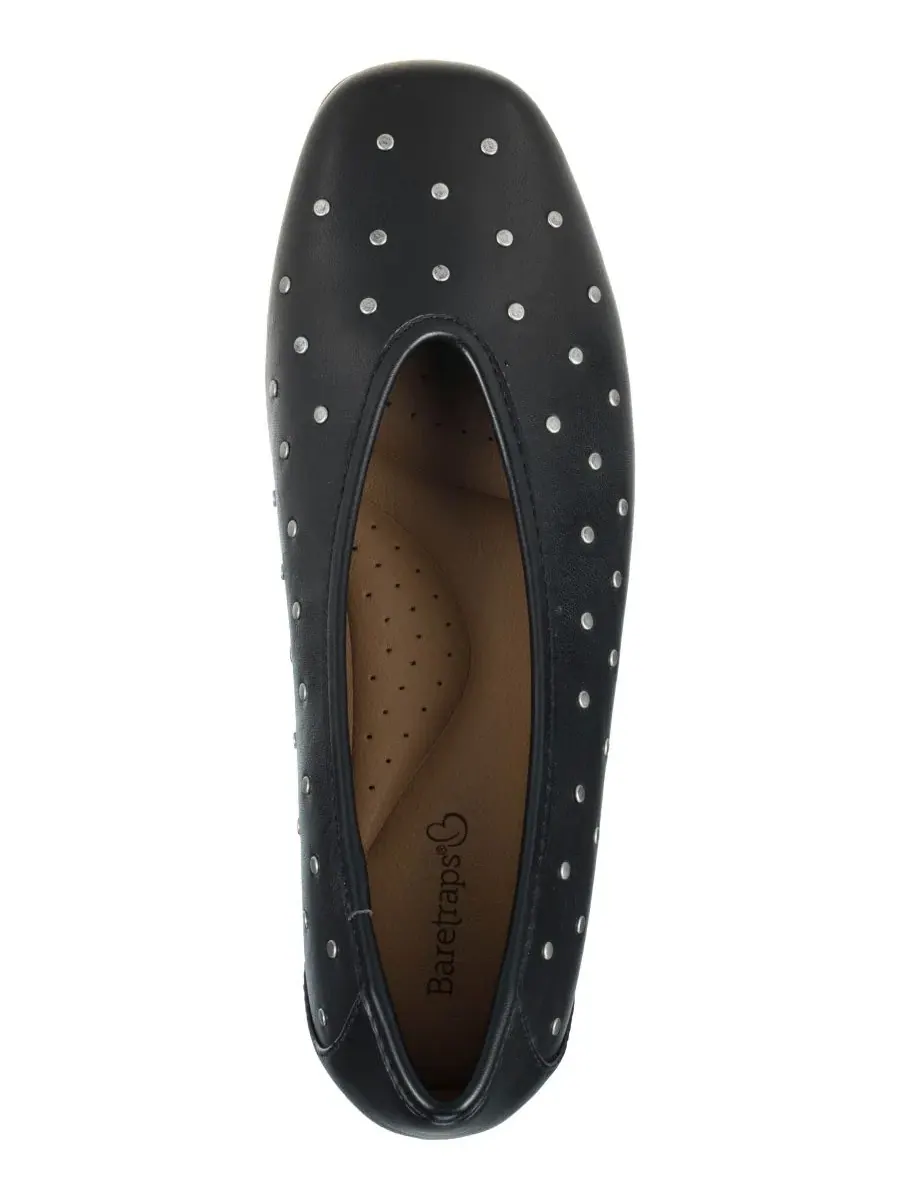 Балетки Ryalie Studded Slip-On Flats Baretraps — изображение 4 из 5, черный