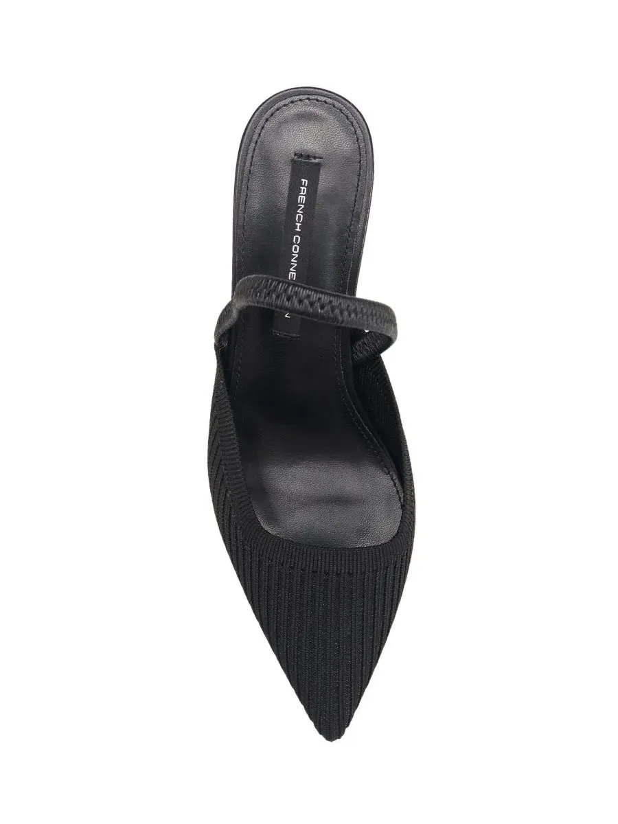 Туфли-слингбэки с острым мысом Bobo Slingback Kitten Heel French Connection — изображение 5 из 6, черный