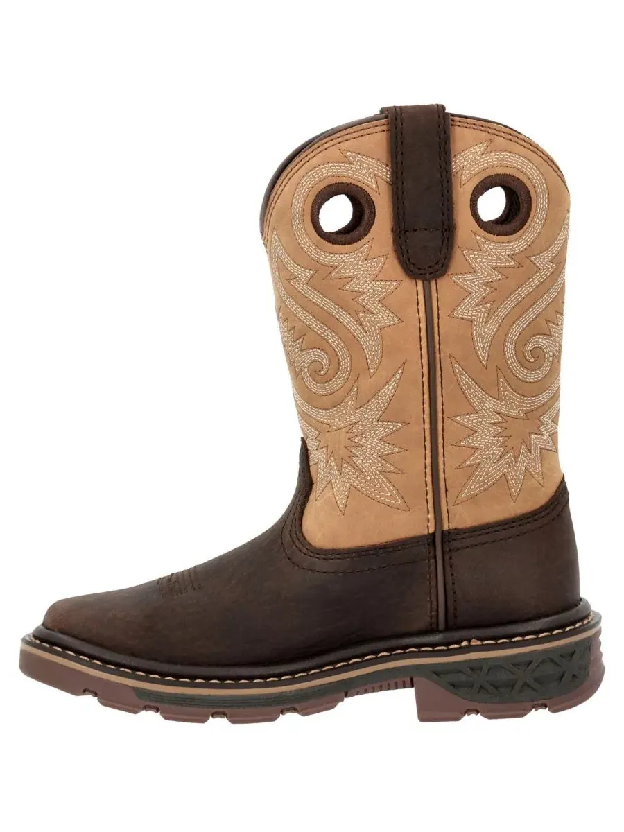Ботинки Carbo-Tec FLX Pull-On GEORGIA BOOT — изображение 6 из 7, коричневый