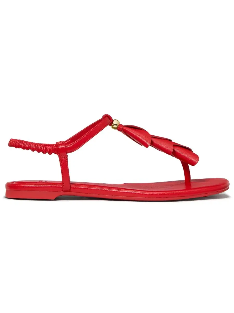 Женские босоножки с лилией kate spade new york — изображение 2 из 3, красный
