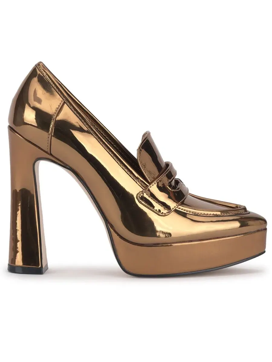 Туфли-лодочки на платформе Nanelie Jessica Simpson — изображение 2 из 5, коричневый