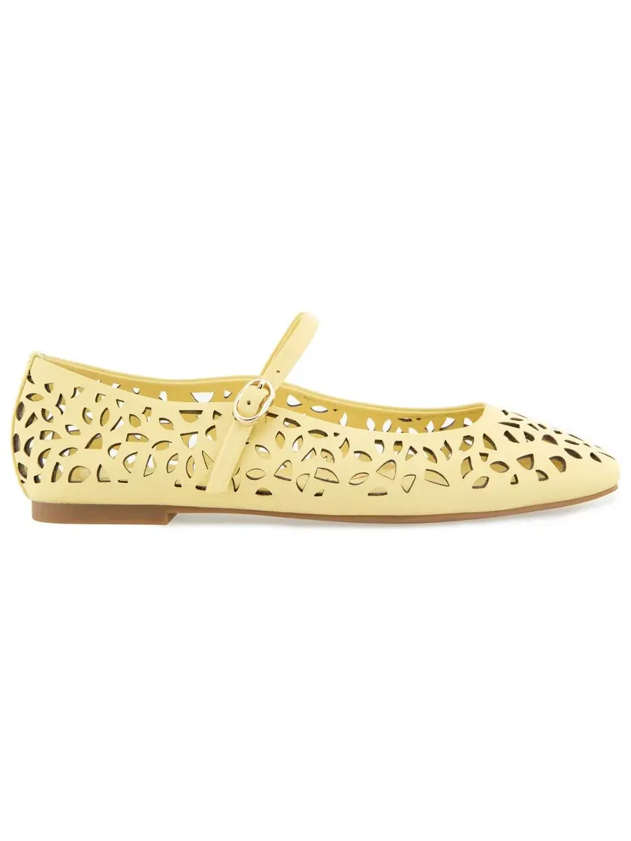 Балетки Mary Jane Jasper Perf Kenneth Cole New York — изображение 2 из 5, желтый