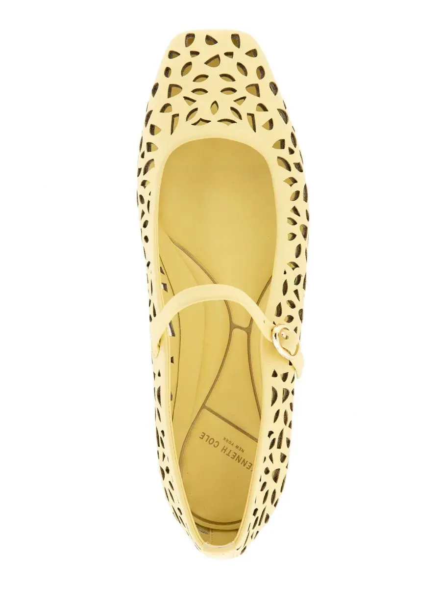 Балетки Mary Jane Jasper Perf Kenneth Cole New York — изображение 4 из 5, желтый