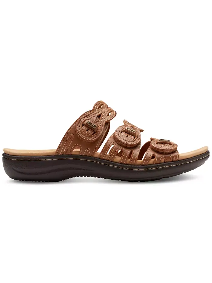 Туфли Clarks Laurieann Ruby, с ажурными фигурными ремешками — изображение 2 из 5, бежевый