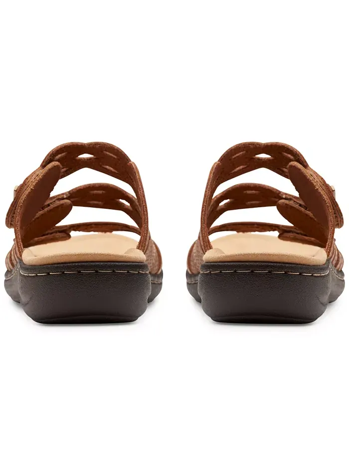 Туфли Clarks Laurieann Ruby, с ажурными фигурными ремешками — изображение 3 из 5, бежевый