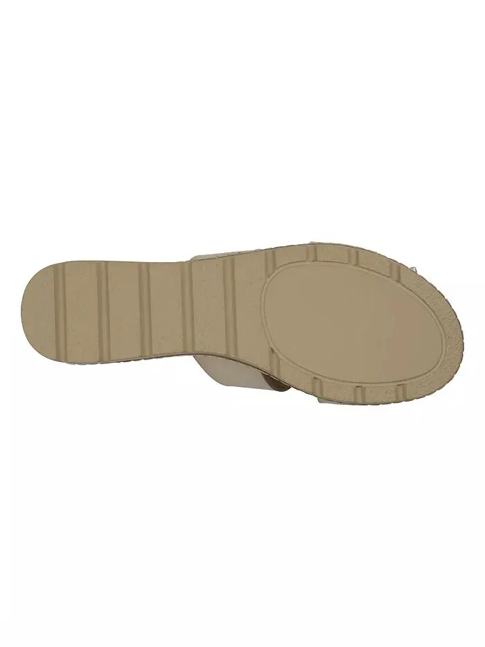 Женские шлепанцы на плоской подошве Nellie с вырезами GC Shoes — изображение 5 из 5