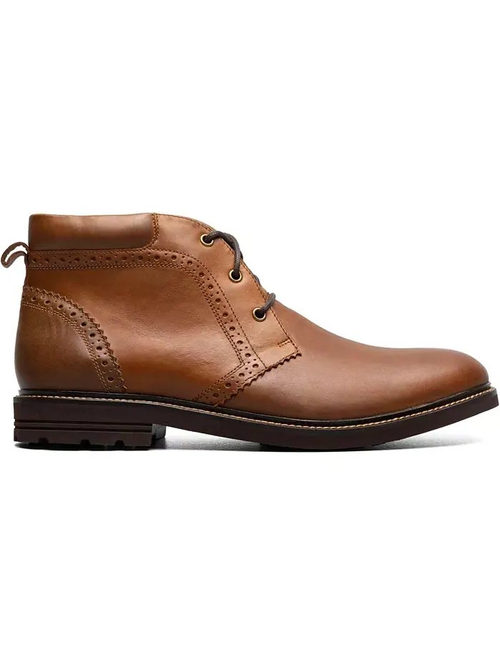 Мужские туфли-чукка Ozark II Plain Toe Nunn Bush — изображение 3 из 12, бежевый темно-серый