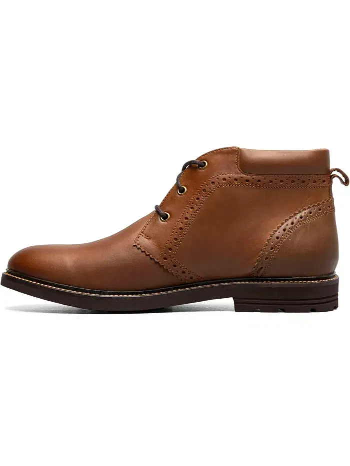 Мужские туфли-чукка Ozark II Plain Toe Nunn Bush — изображение 7 из 12, бежевый темно-серый