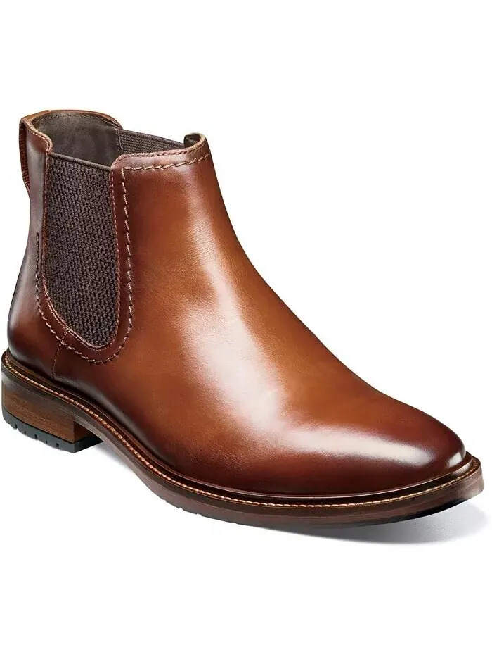 Мужские ботинки Forge с простым носком Gore Florsheim — изображение 1 из 8, коричневый