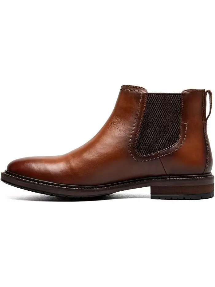 Мужские ботинки Forge с простым носком Gore Florsheim — изображение 3 из 8, коричневый