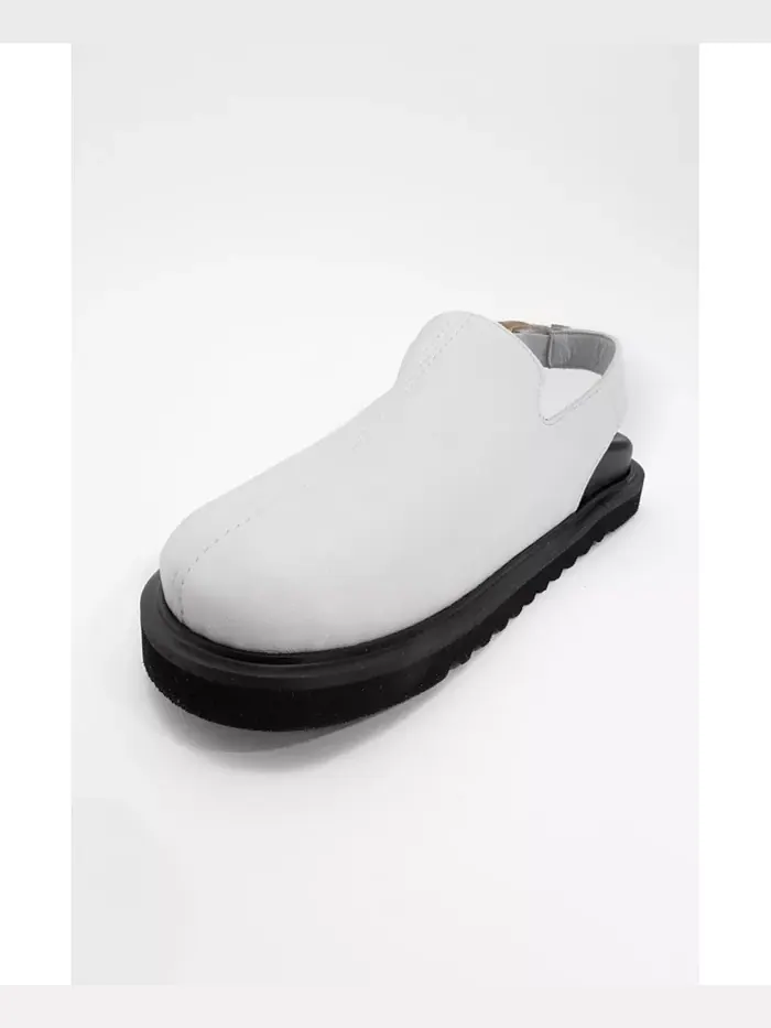Сабо из кожи Laby (женские) Forever & Always Shoes — изображение 3 из 3, белый