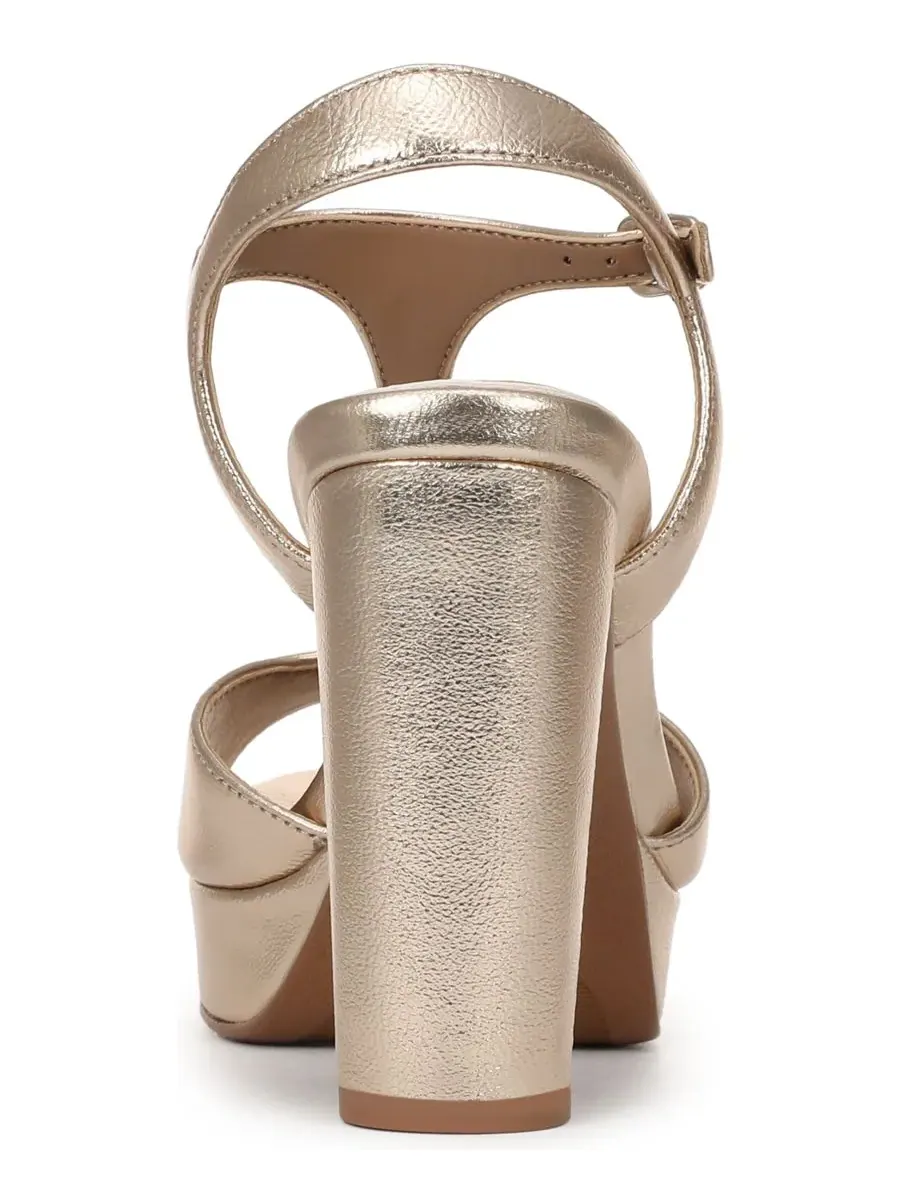 Женские сандалии Miller с ремешками Naturalizer, Champagne Metallic Leather — изображение 3 из 5