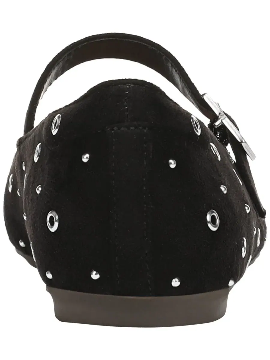 Женские туфли Wexley Jane Stud Mary Jane Flats Dr. Scholl's — изображение 3 из 5, черный