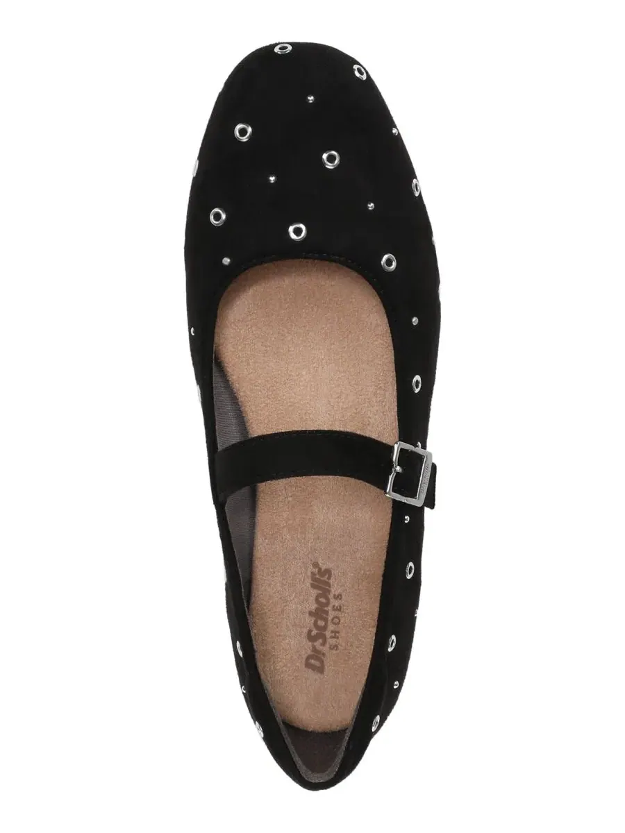 Женские туфли Wexley Jane Stud Mary Jane Flats Dr. Scholl's — изображение 4 из 5, черный
