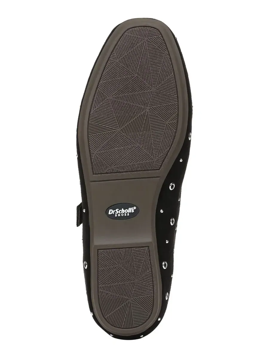 Женские туфли Wexley Jane Stud Mary Jane Flats Dr. Scholl's — изображение 5 из 5, черный