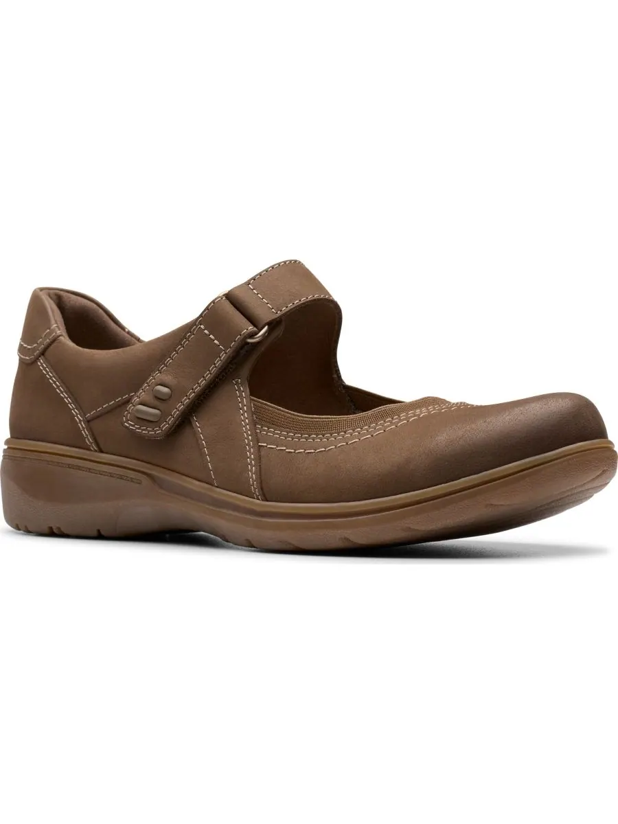 Балетки женские Clarks Carleigh Madi, стиль Мэри Джейн, закругленный носок