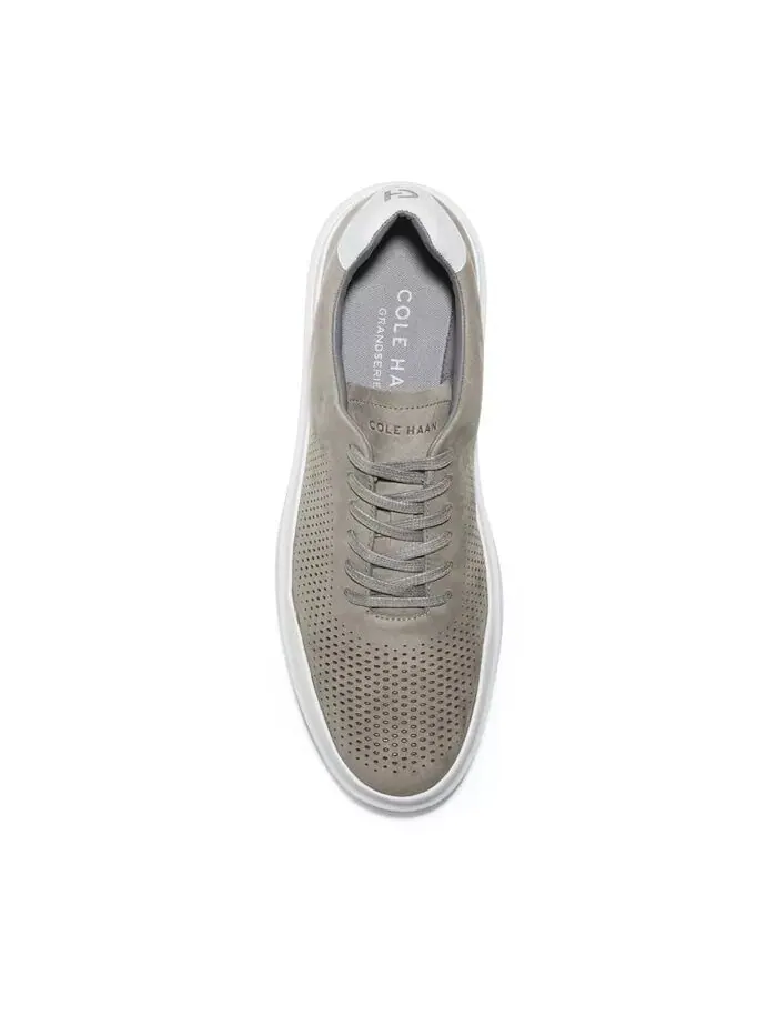 Мужские кроссовки GrandPro Rally с лазерной резкой и перфорацией Cole Haan — изображение 2 из 6, серый